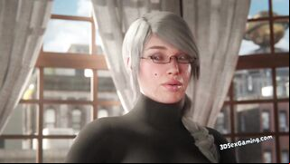 3D Monster Cocks FUTA on FUTA Threesome Rough Hardcore