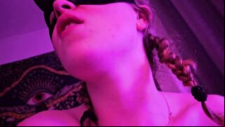 Amateur POV: Cute 18yo Brunette Rides Quietly, Moans, and Gets Creampie