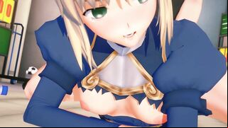 The true meaning of Summoning [4K] [60 FPS] [Fate Series | Saber | Artoria Pendragon]